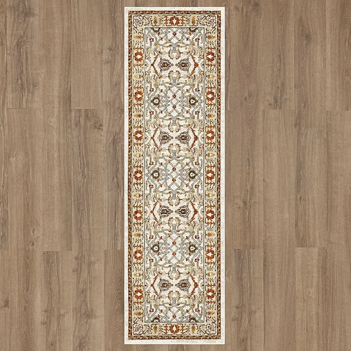 Bobby Berk Khamal Ivory 2'4 x 7'10 Runner Rug