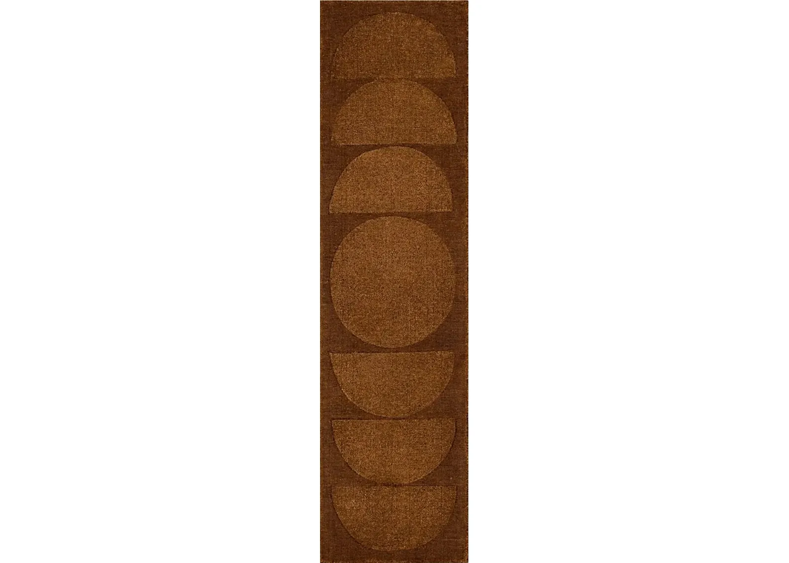 Bobby Berk Luna Sol Red 2' x 8' Runner Rug