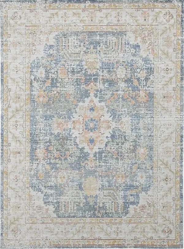 Kalika Blue 3'11 x 5'11 Rug