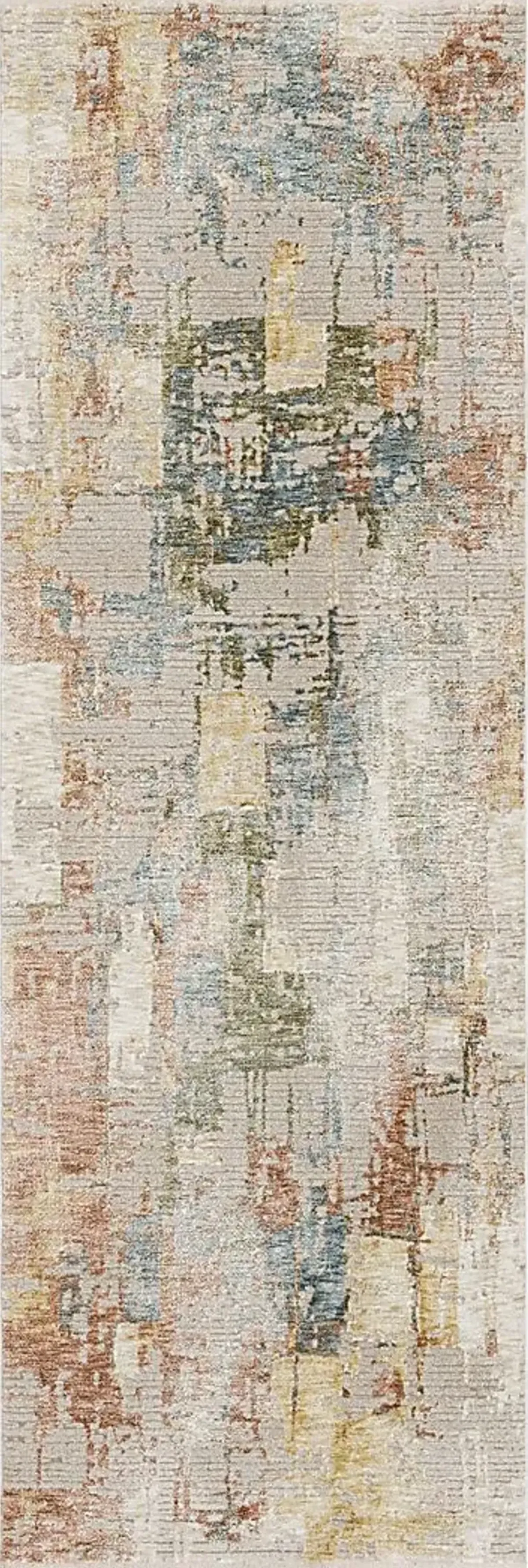 Nydaine Multi 2'6 x 7'6 Runner Rug