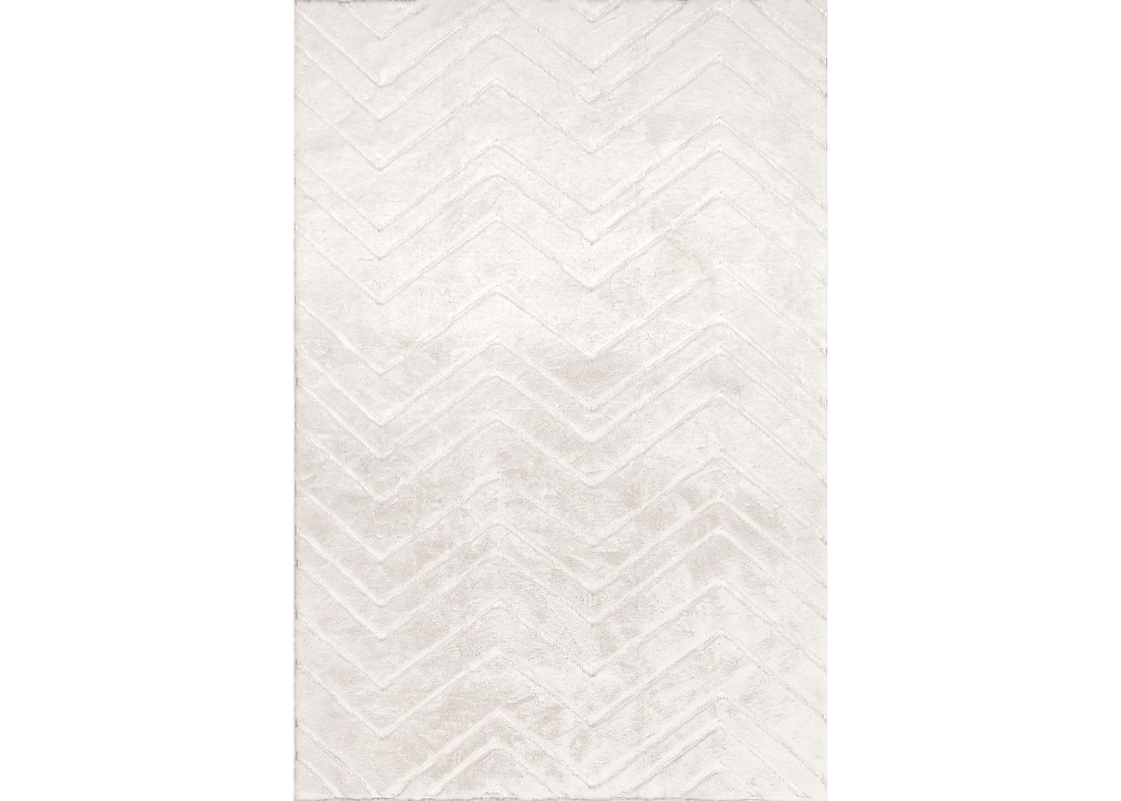 Tello Off White 2'6 x 8' Runner Rug