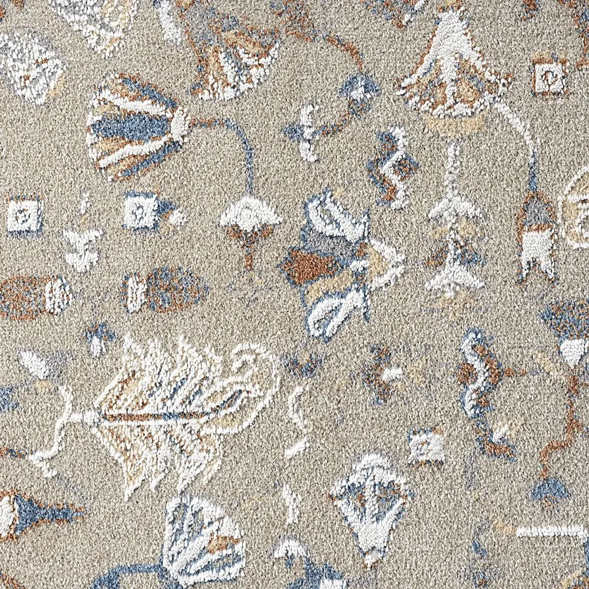 Evette Rios Jakue Rust 2'2 x 7' Runner Rug