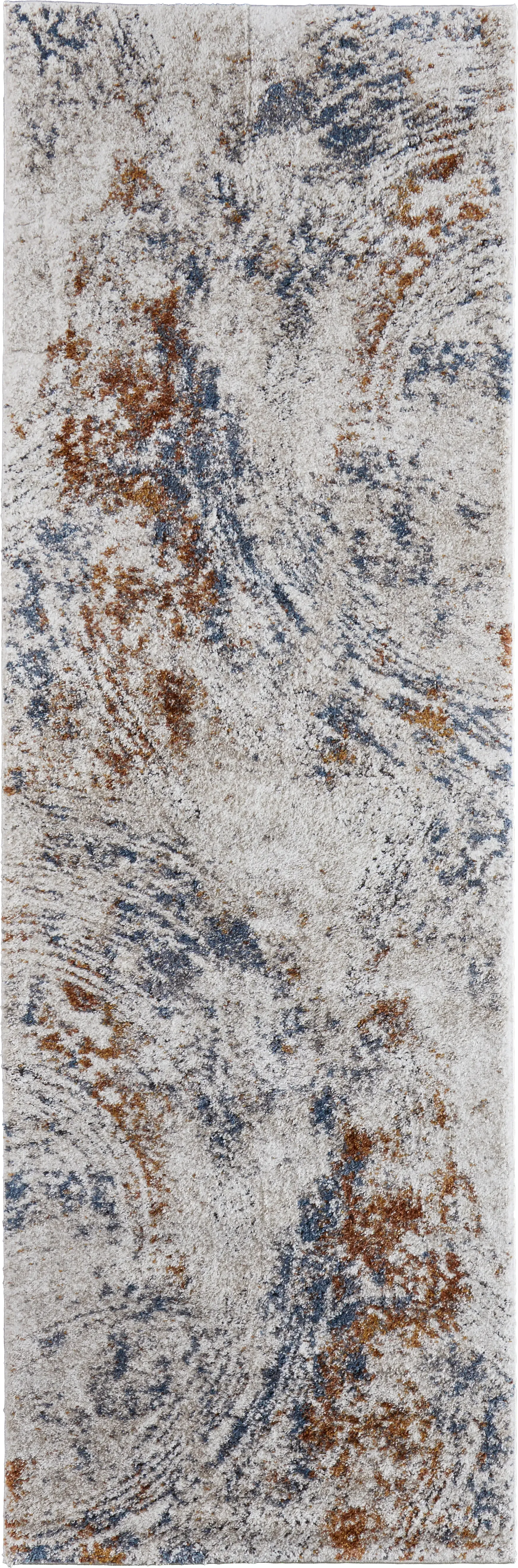 Adrenia Ivory 2'6 x 8' Runner Rug