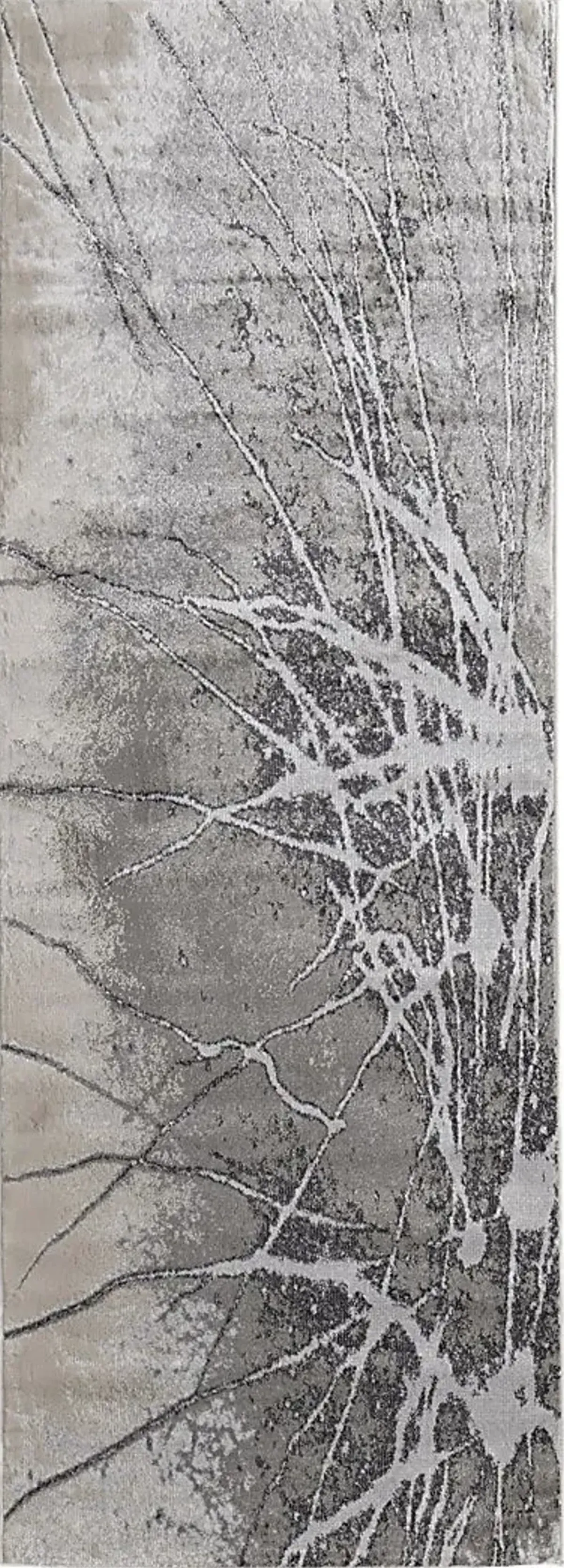 Daymere Silver 2'10 x 7'10 Runner Rug