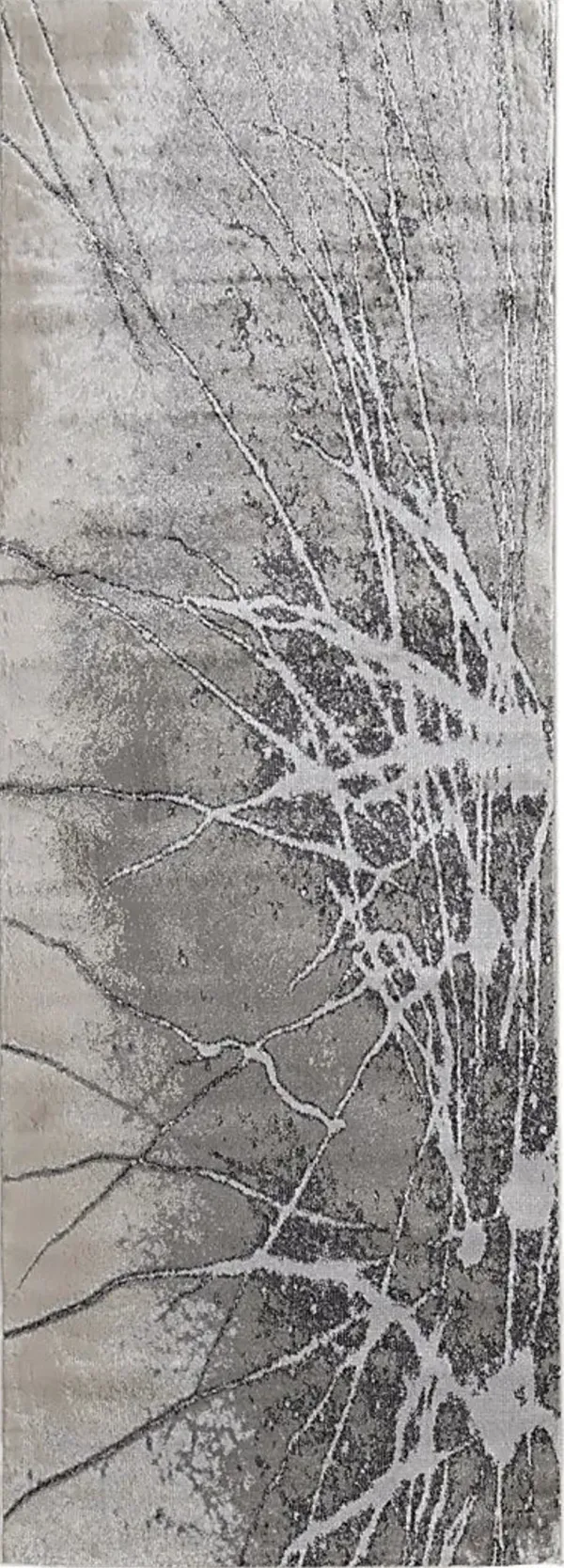 Daymere Silver 2'10 x 7'10 Runner Rug