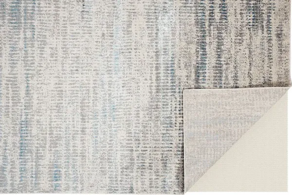 Lonree Blue 2'10 x 7'10 Runner Rug