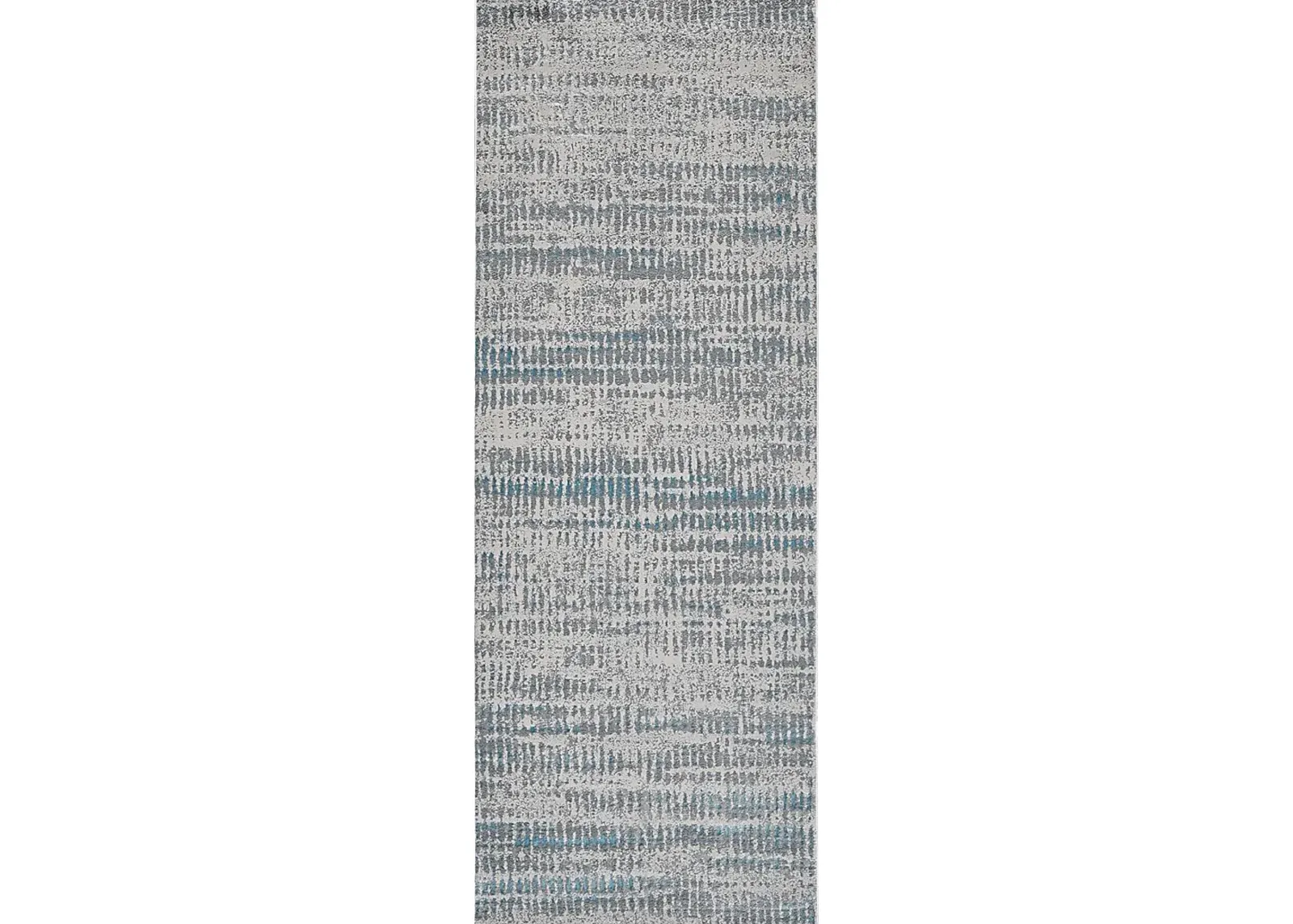 Lonree Blue 2'10 x 7'10 Runner Rug