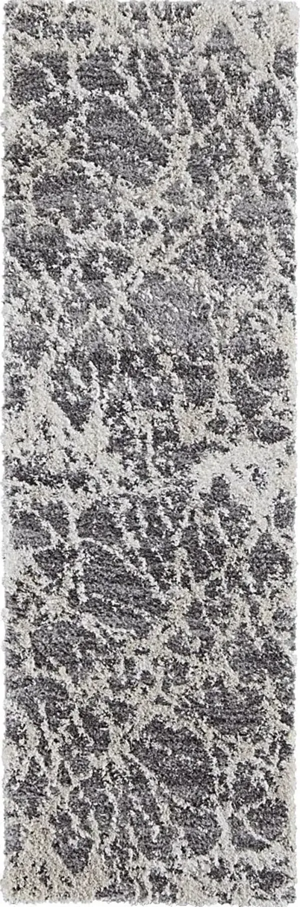Shimira Gray 2'6 x 8' Runner Rug
