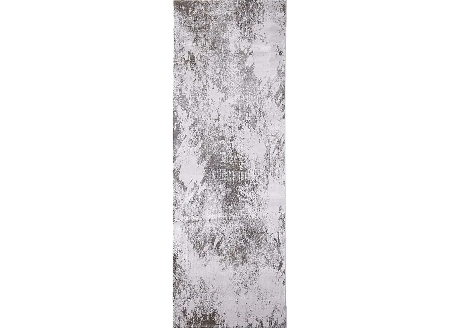 Lallo Silver 2'10 x 7'10 Runner Rug