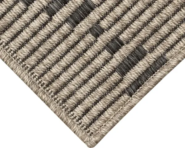 Kinacol Taupe 7'10 Square Indoor/Outdoor Rug
