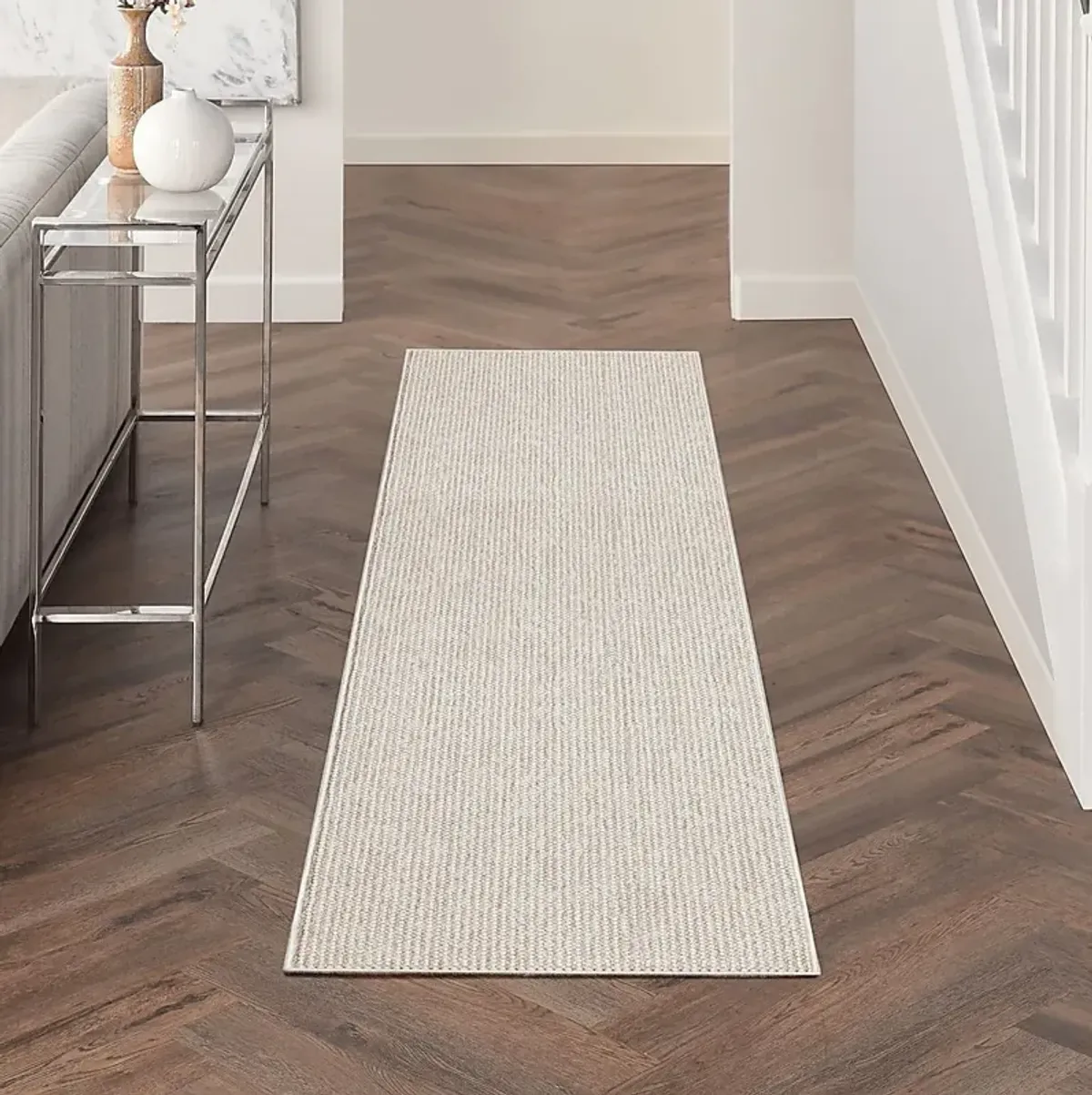 Kolley Beige 2'3 x 7'6 Runner Rug