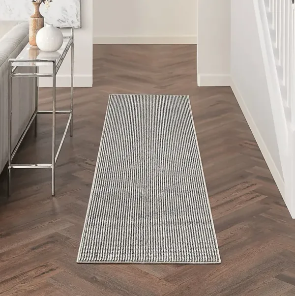 Kolley Gray 2'3 x 7'6 Runner Rug
