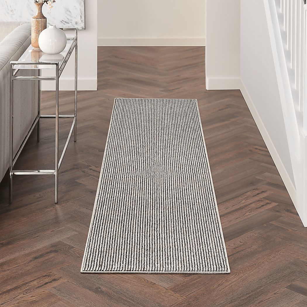 Kolley Gray 2'3 x 7'6 Runner Rug