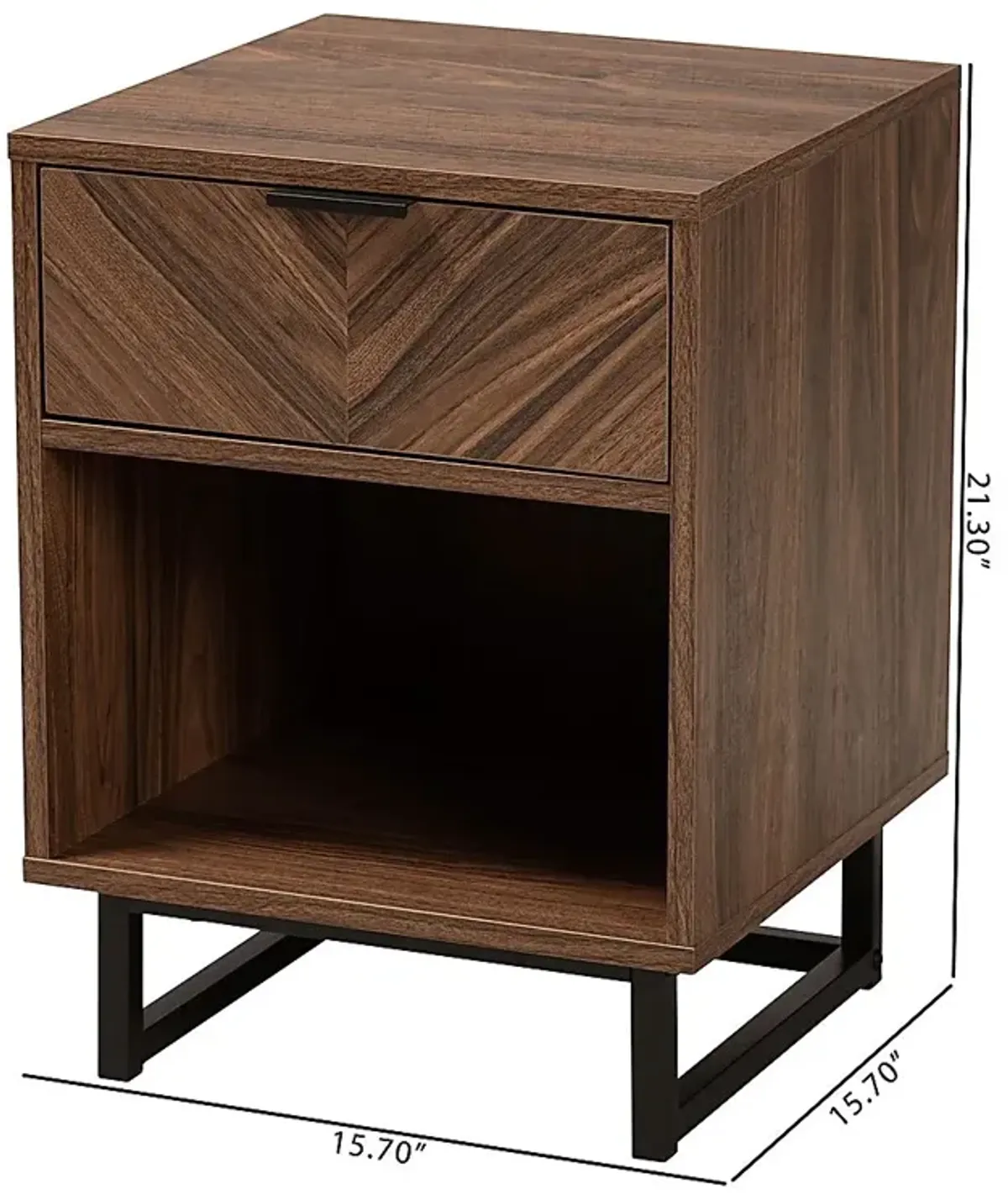 Flemarski Dark Brown End Table