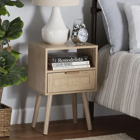 Campolina Light Brown End Table