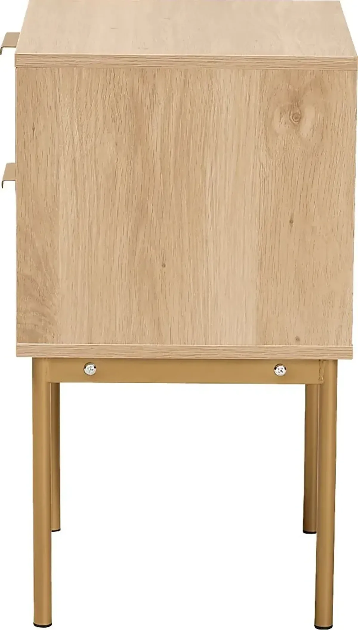 Cochins Light Brown End Table