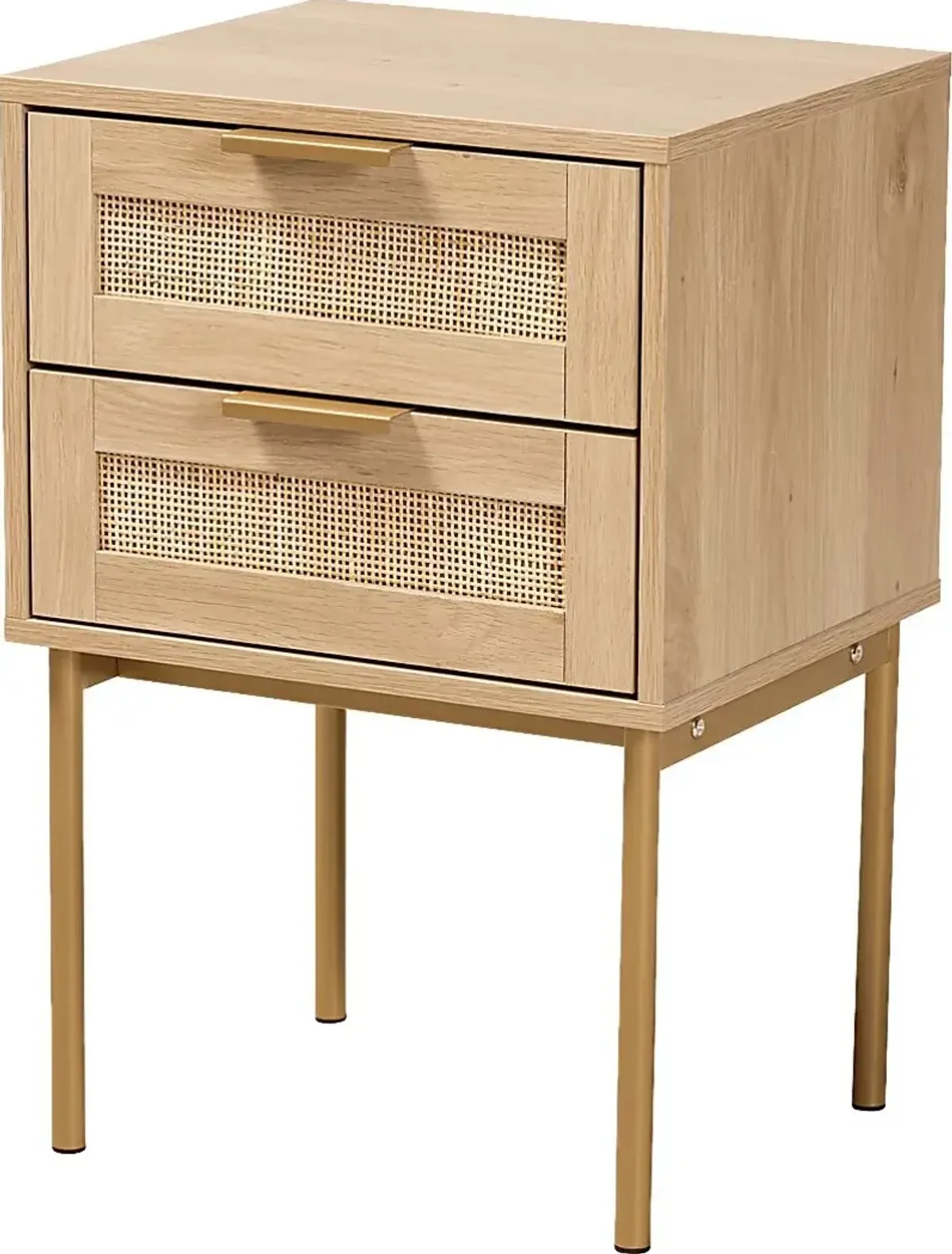 Cochins Light Brown End Table