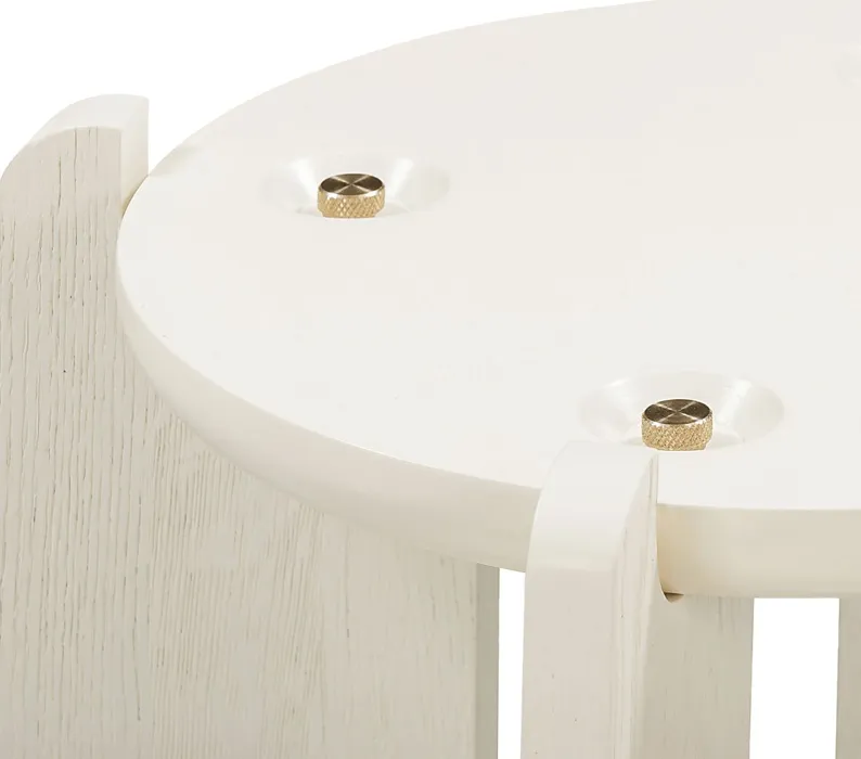 Monrean Cream End Table