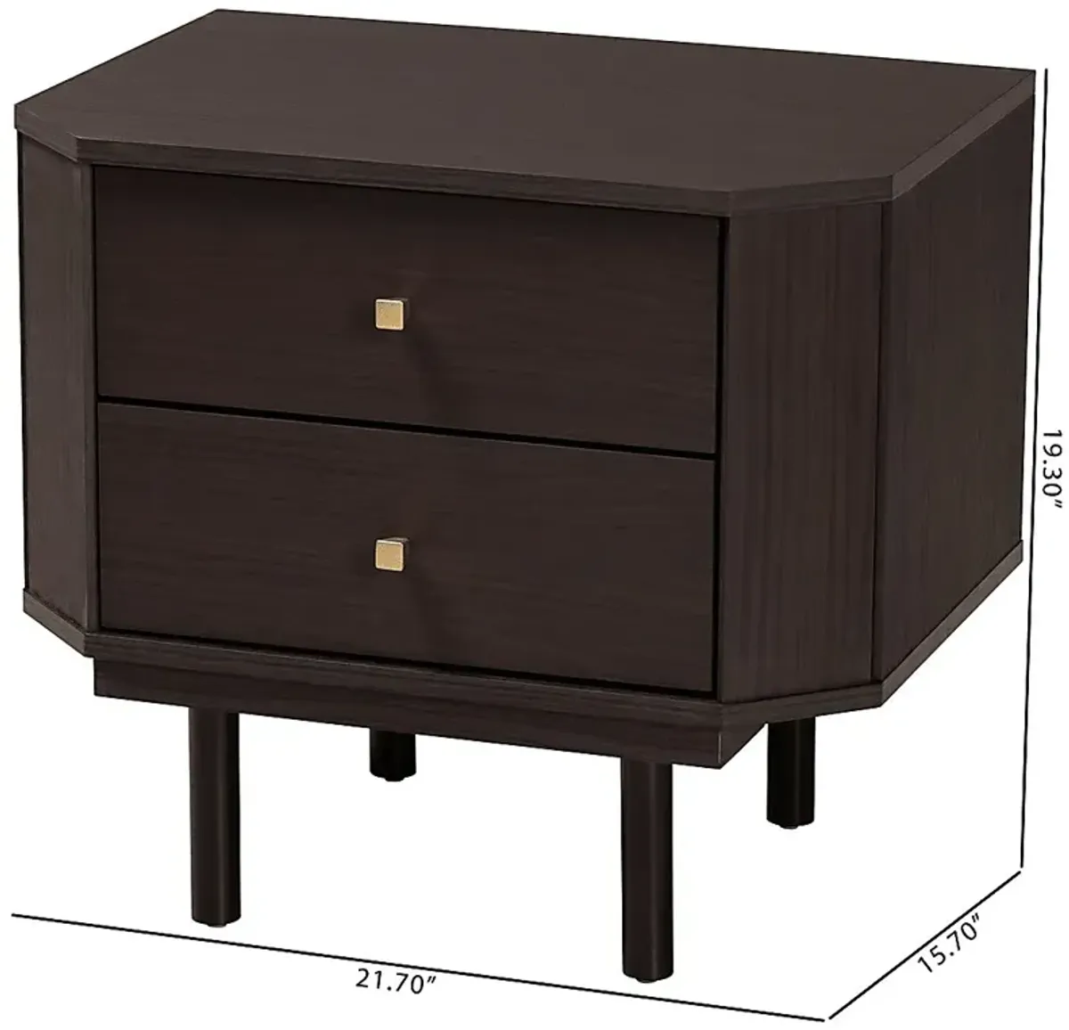 Colantha Brown End Table