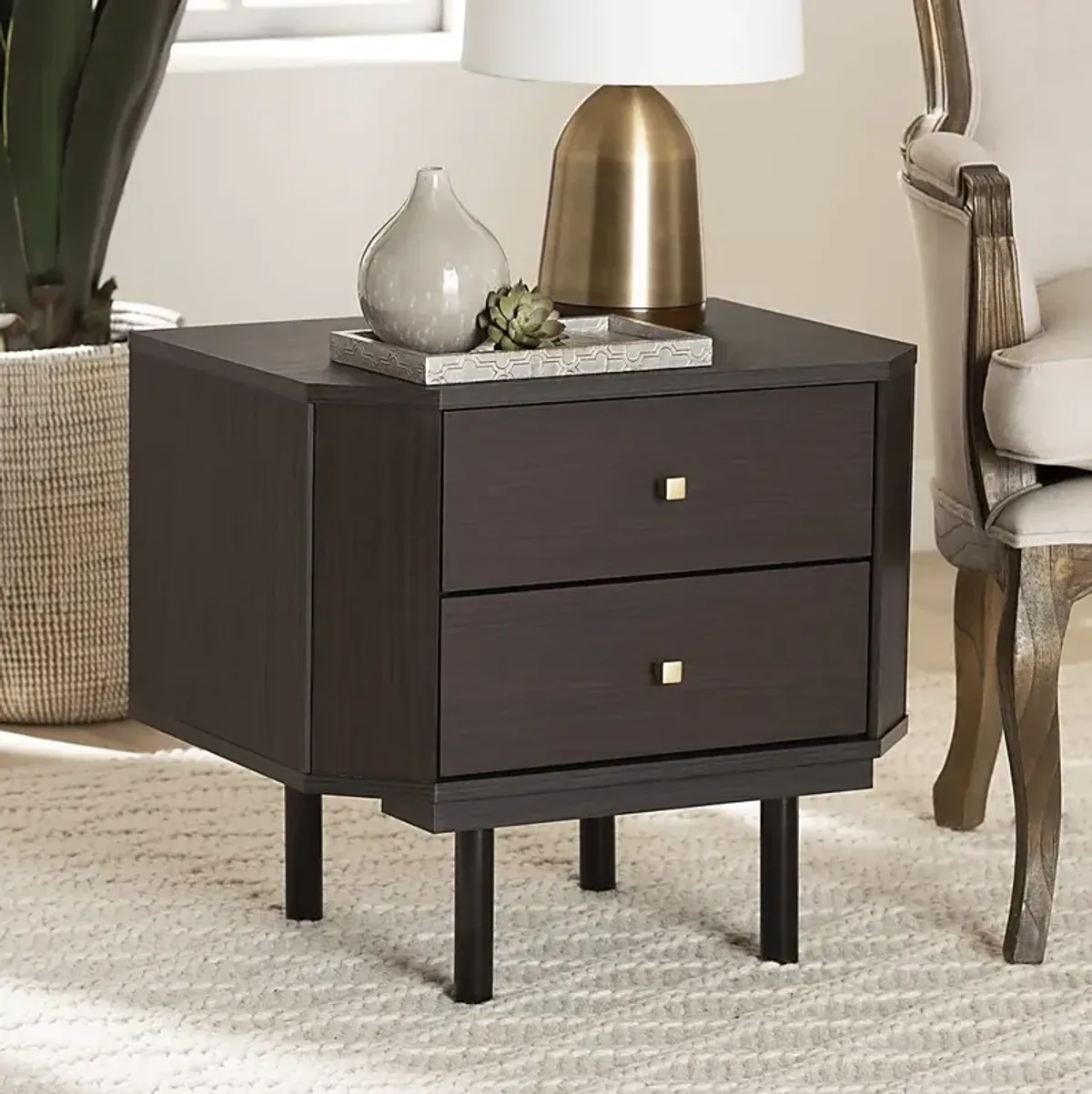 Colantha Brown End Table