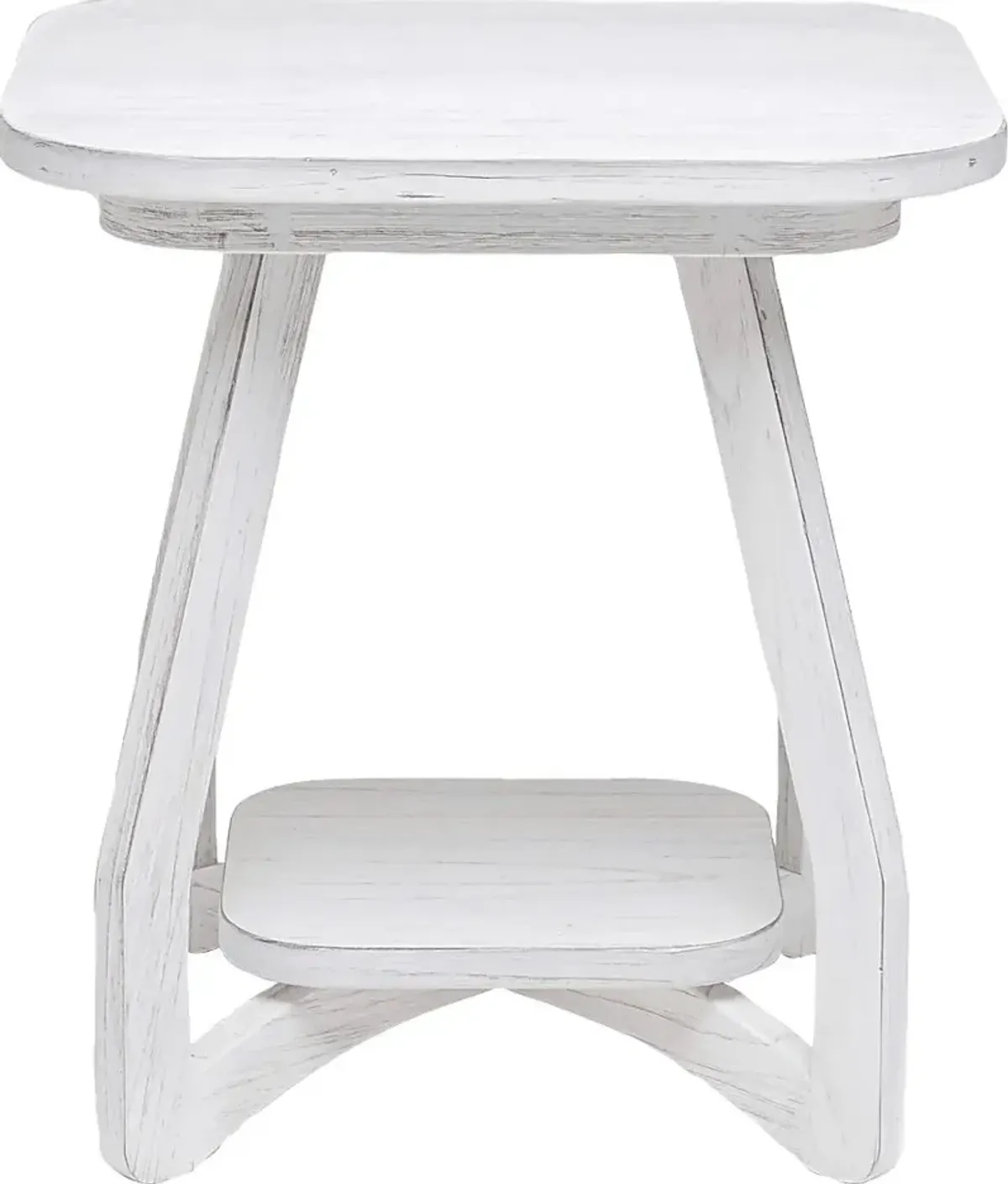 Guoten White End Table