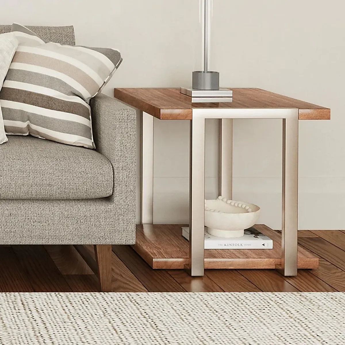 Busenbark Brown End Table