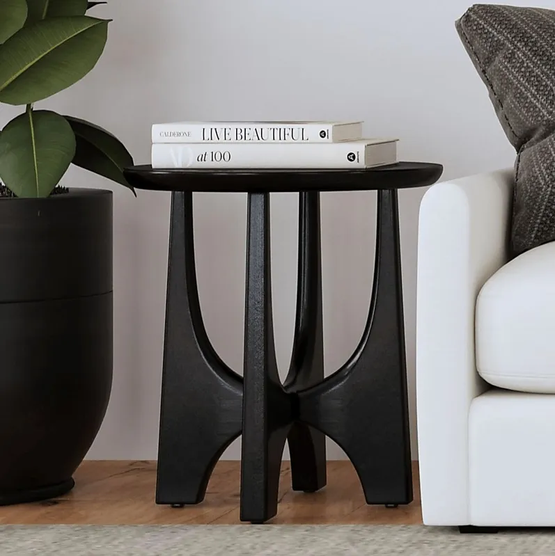 Cinbar Black End Table