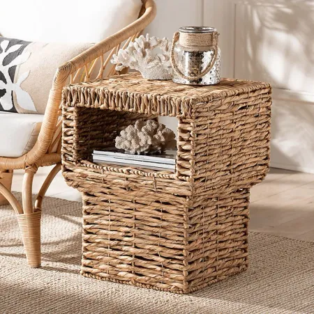 Creamoor Natural End Table