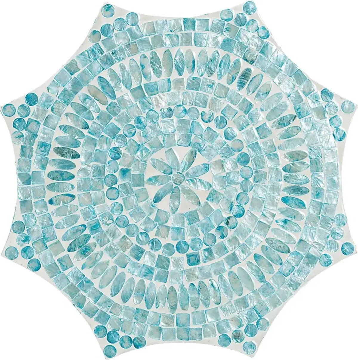 Freiday Blue End Table