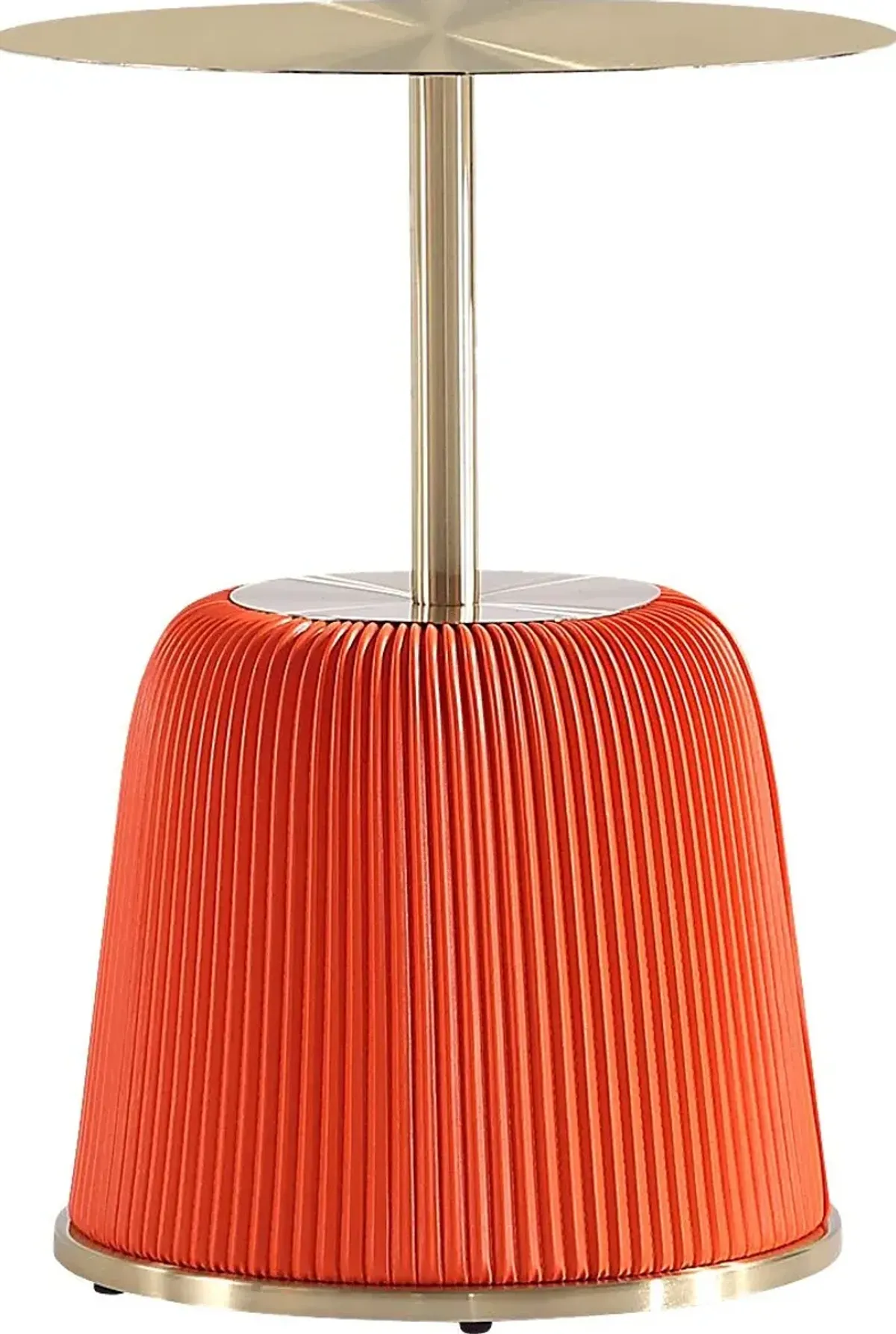 Broomcage I Orange End Table