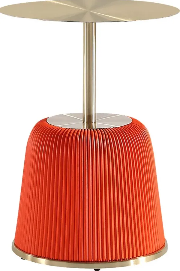 Broomcage I Orange End Table