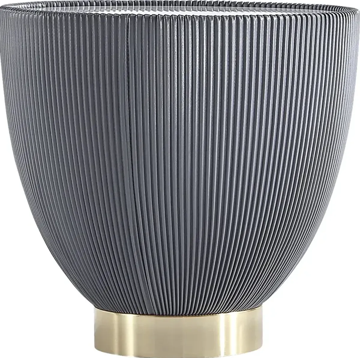 Broomcage III Gray End Table