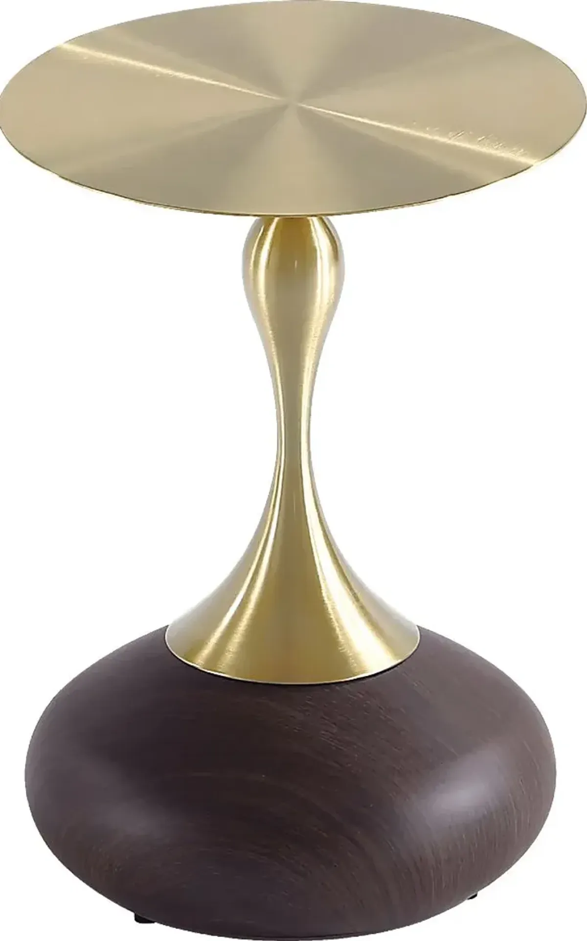 Byswick Gold End Table