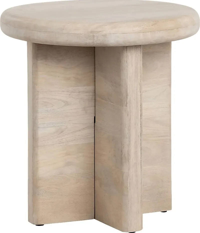 Sharples Natural End Table