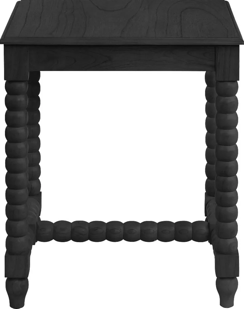 Zoak Black End Table