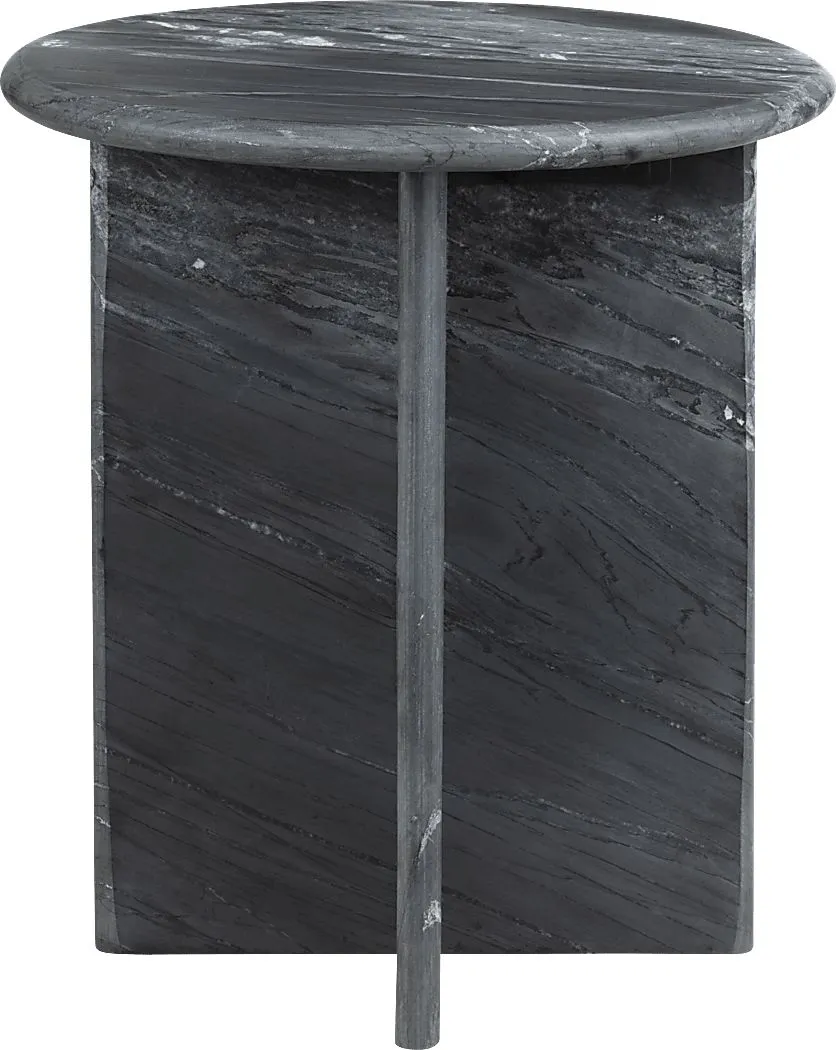 Buttermere Black End Table