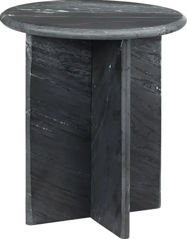 Buttermere Black End Table