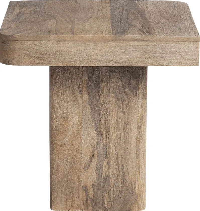 Lafinca Light Brown End Table