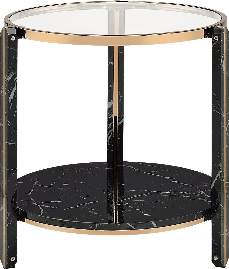 Prestenback Black End Table