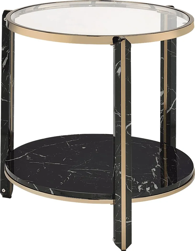 Prestenback Black End Table