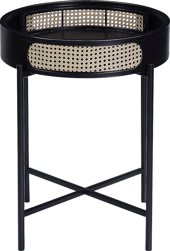 Ravensaide Black End Table