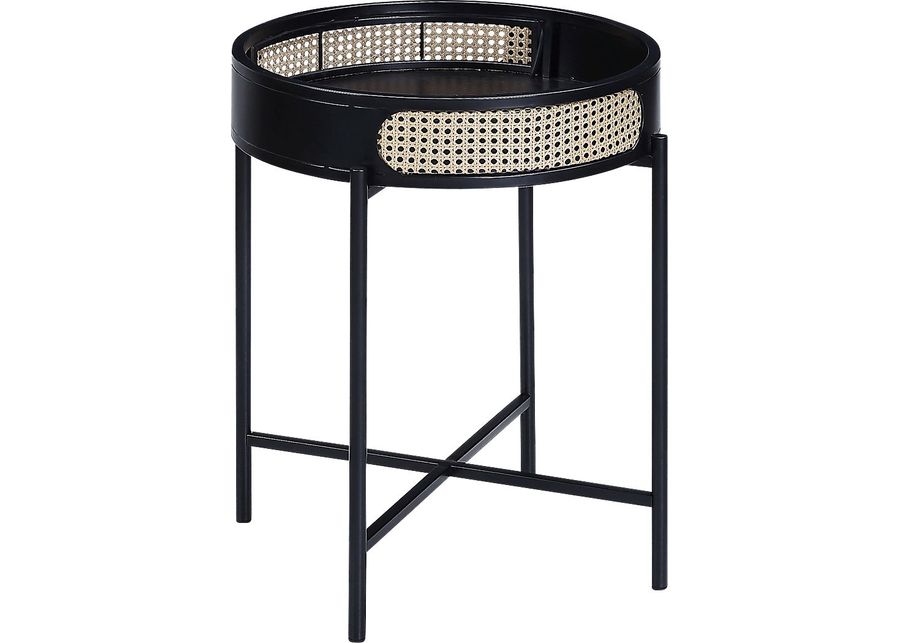 Ravensaide Black End Table