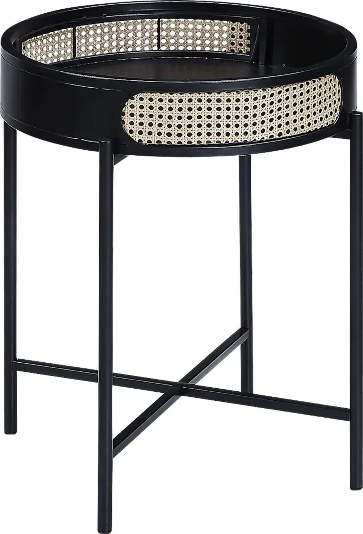 Ravensaide Black End Table