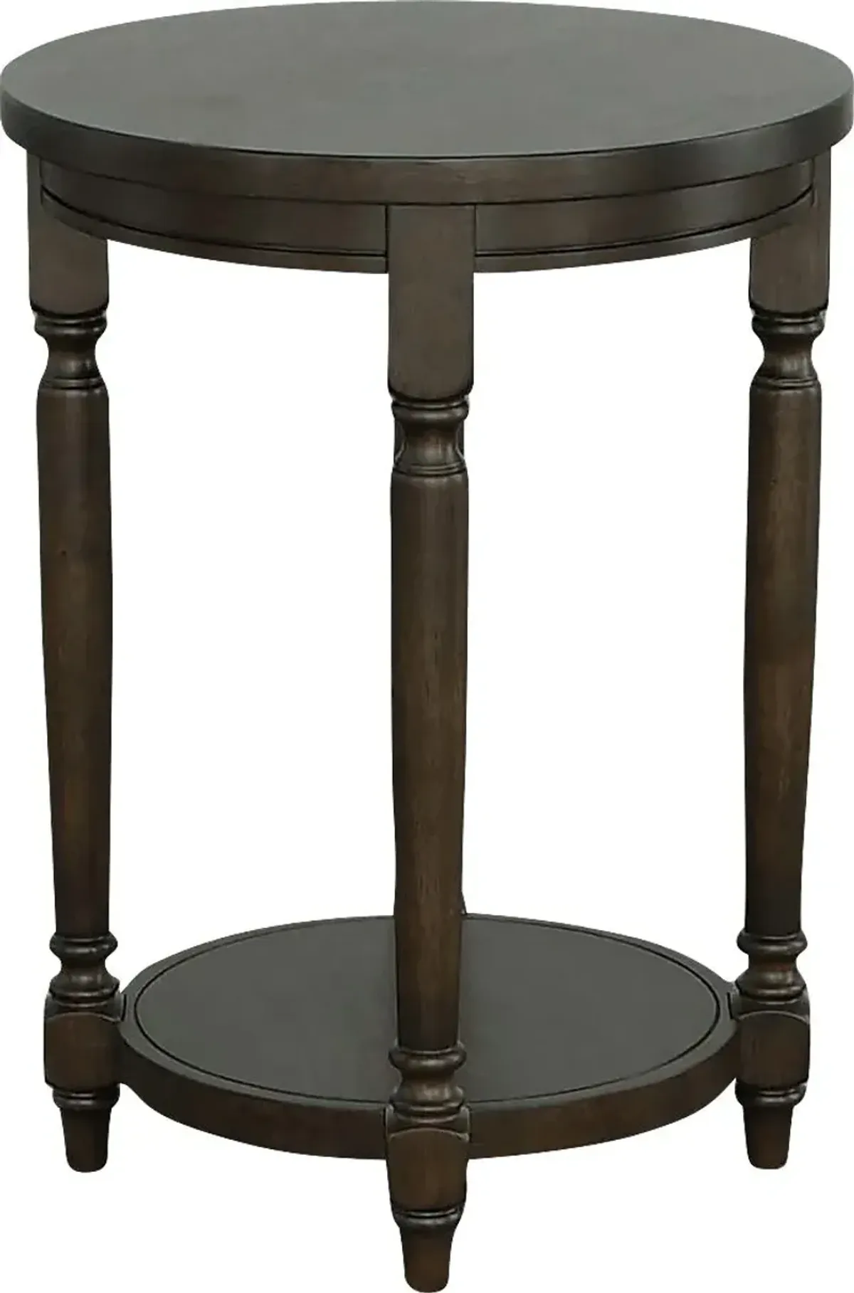 Elkhorne Brown End Table