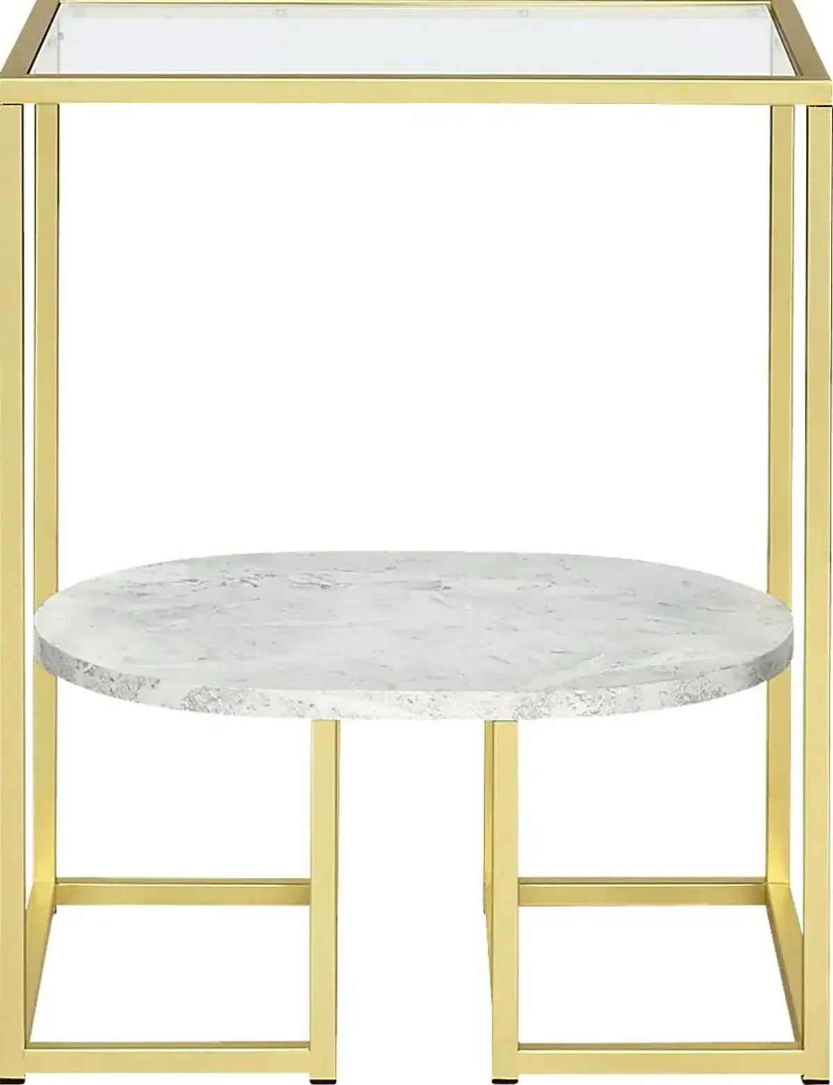 Greencastle Gold End Table