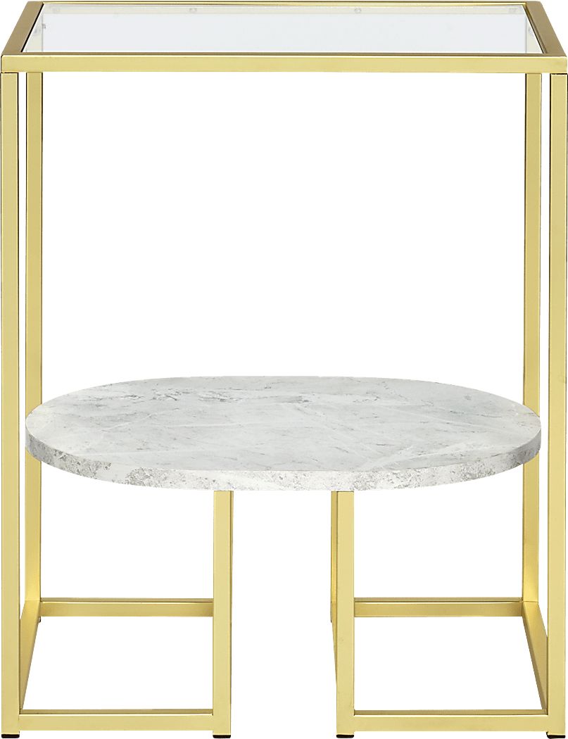 Greencastle Gold End Table