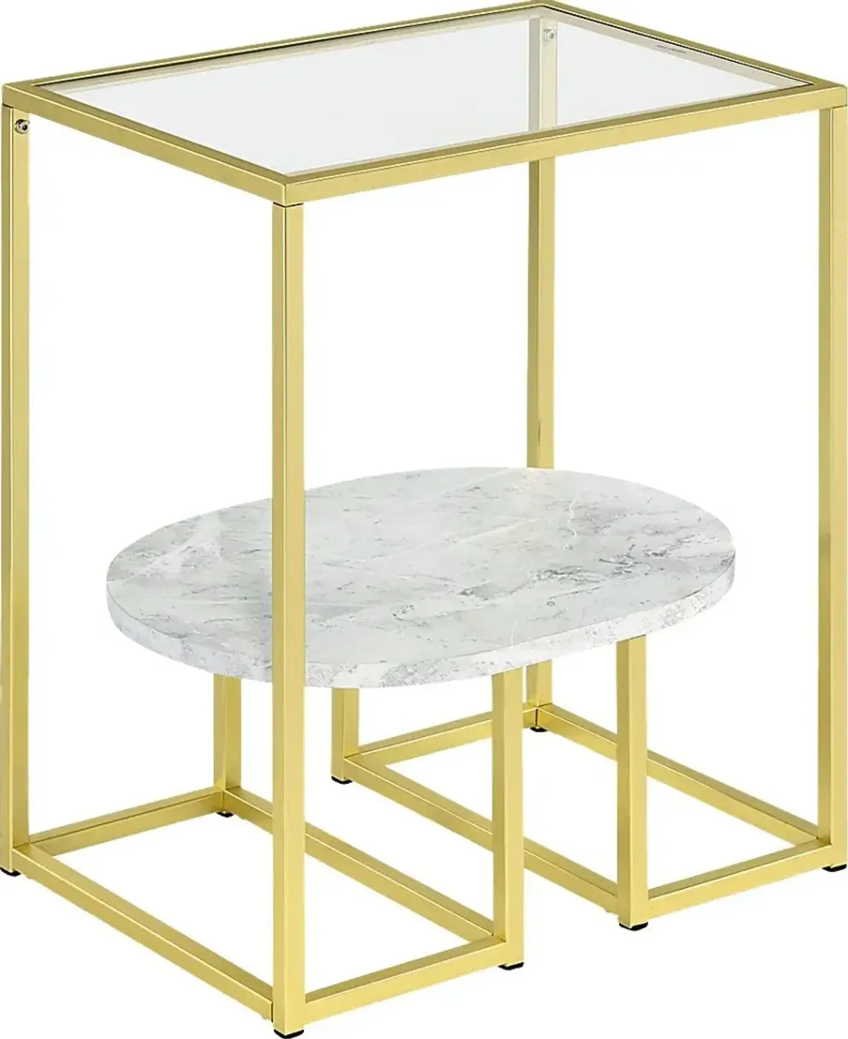 Greencastle Gold End Table