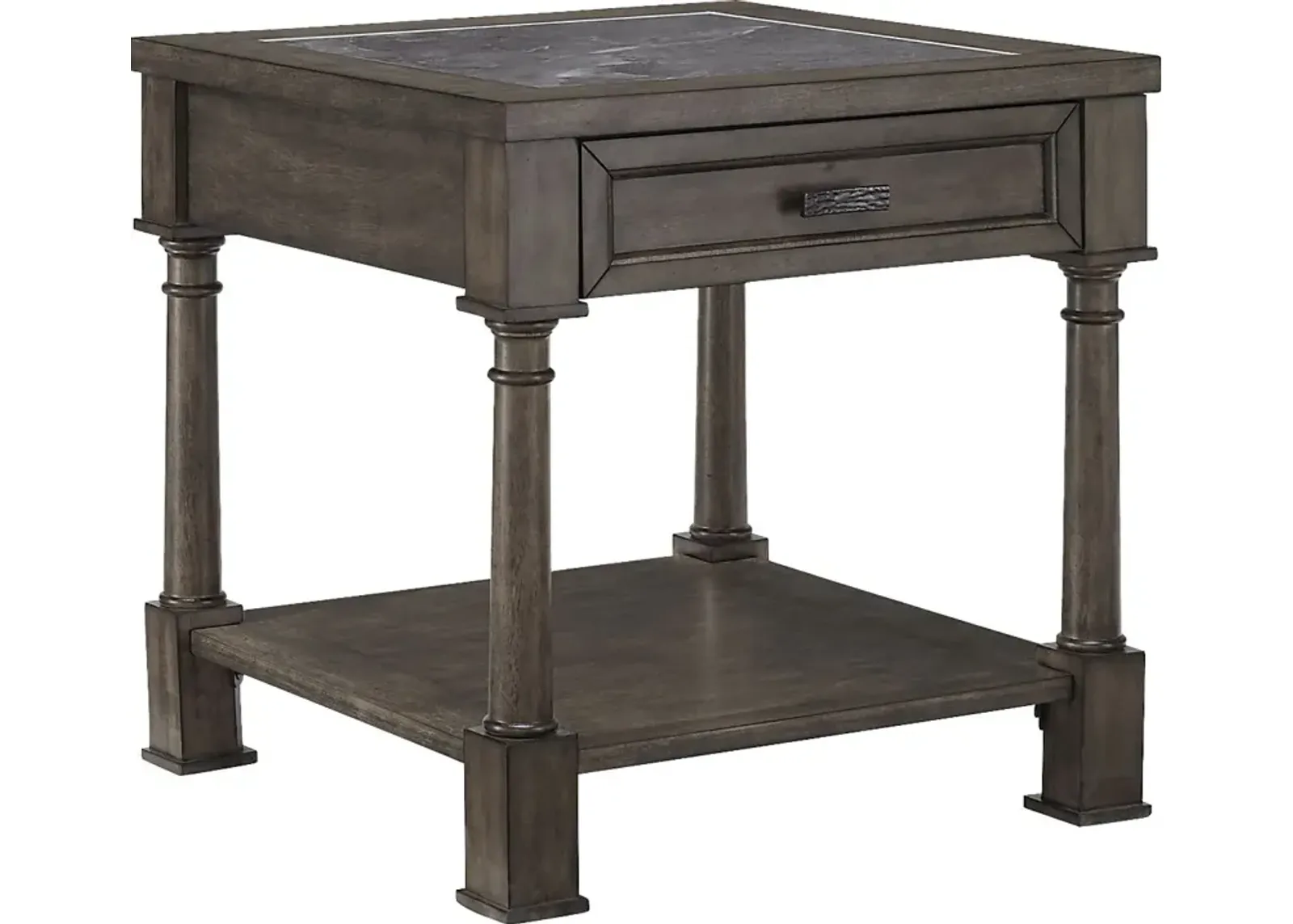 Eakins Brown End Table