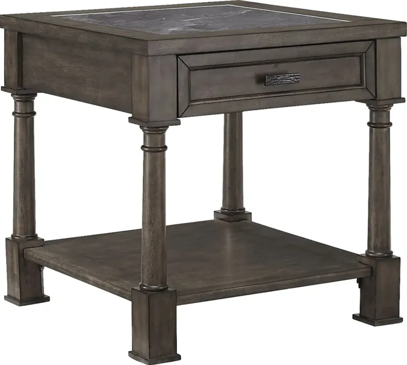 Eakins Brown End Table