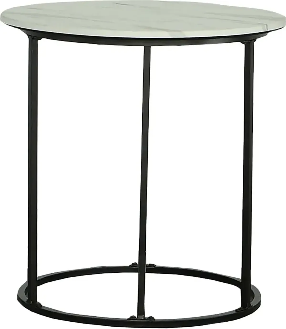 Ravensdon Off-White End Table